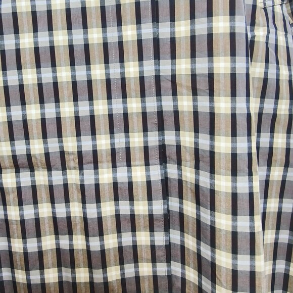 THE ROW Tavishina Checked Silk And Cotton-blend Poplin Coat In Neutrals - Picture 8 of 14